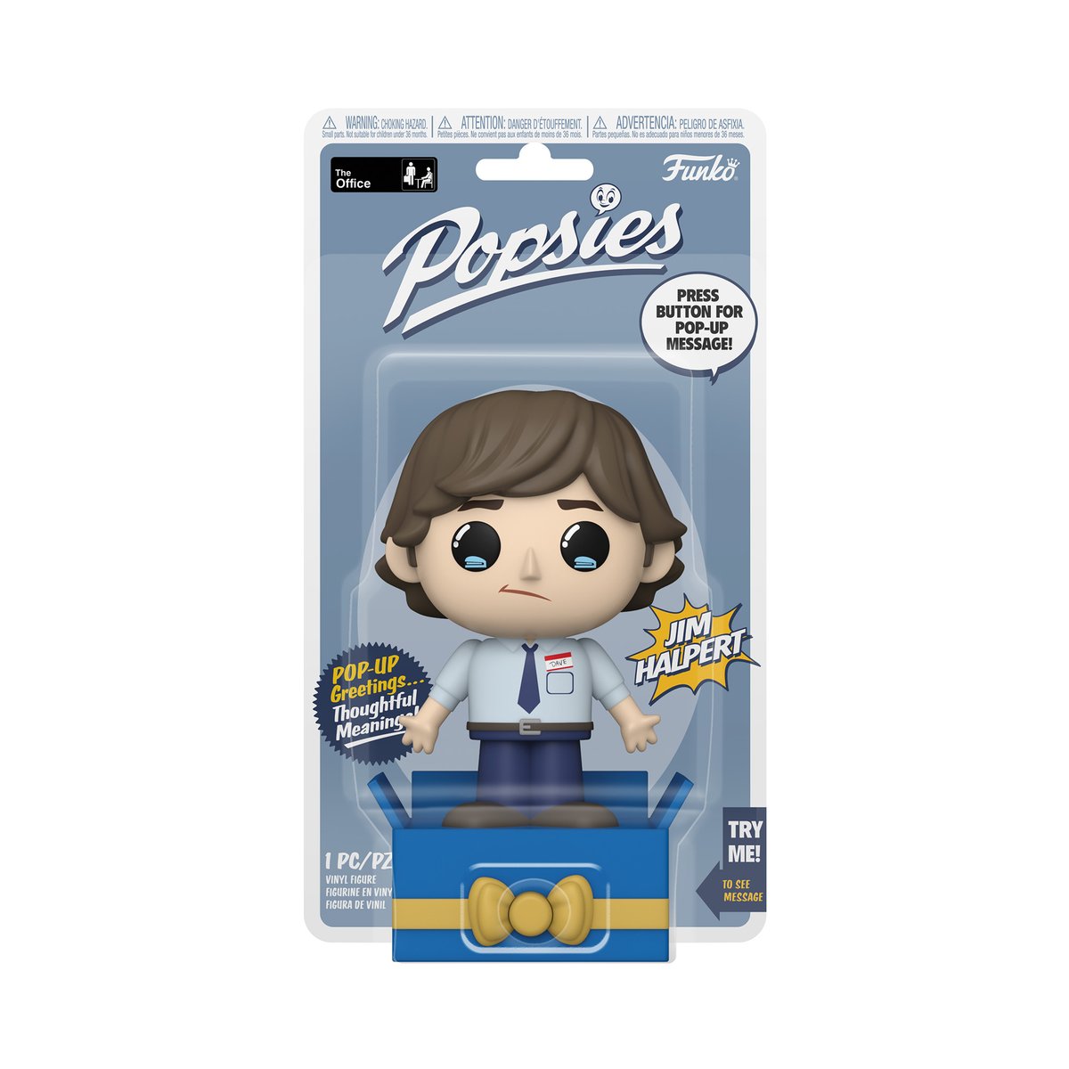 OriginalFunko's tweet image. RT and follow @OriginalFunko for the chance to WIN a The Office: Jim Halpert Popsies™! Not feeling lucky? Order now: bit.ly/3y40A62  The @theofficetv is now streaming on @peacockTV! #Funko #FunkoPopsies #Popsies #TheOffice