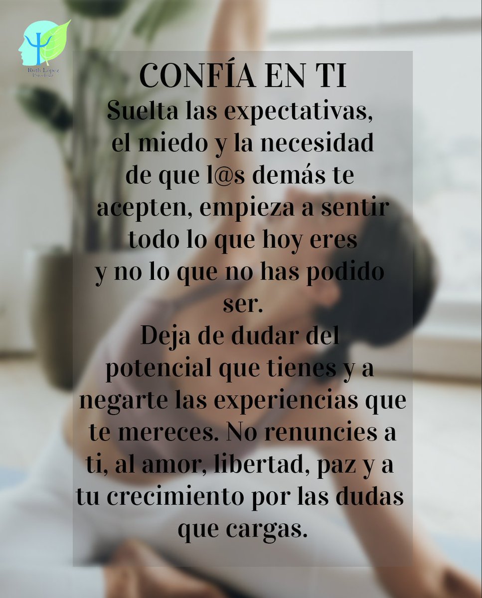 RuthLC10's tweet photo. Deja de dudar, confía en ti y en tus capacidades. Yo creo en ti 💗💗💗

Si quieres empezar a tomar terapia y quieres informes puedes mandarme un mensaje de WhatsApp ✅ al 56 2824 8181. https://t.co/gcg5wLV4Ps