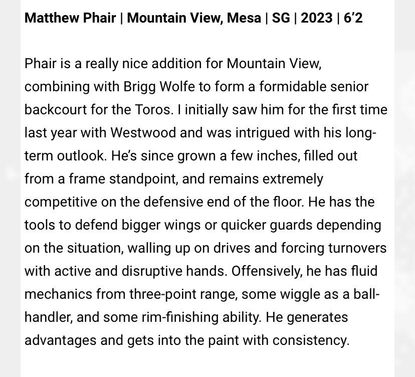 Mountain View Boys Basketball (@mvt_boysbball) on Twitter photo Great writeup 📝 on <a href="/mvt_boysbball/">Mountain View Boys Basketball</a> Senior Guard <a href="/Matt5phair/">Matt</a> from <a href="/EthanPiechota/">Ethan Piechota</a> from @NXTPROAZ‼️ Great writeup 📝 on <a href="/mvt_boysbball/">Mountain View Boys Basketball</a> Senior Guard <a href="/Matt5phair/">Matt</a> from <a href="/EthanPiechota/">Ethan Piechota</a> from @NXTPROAZ‼️