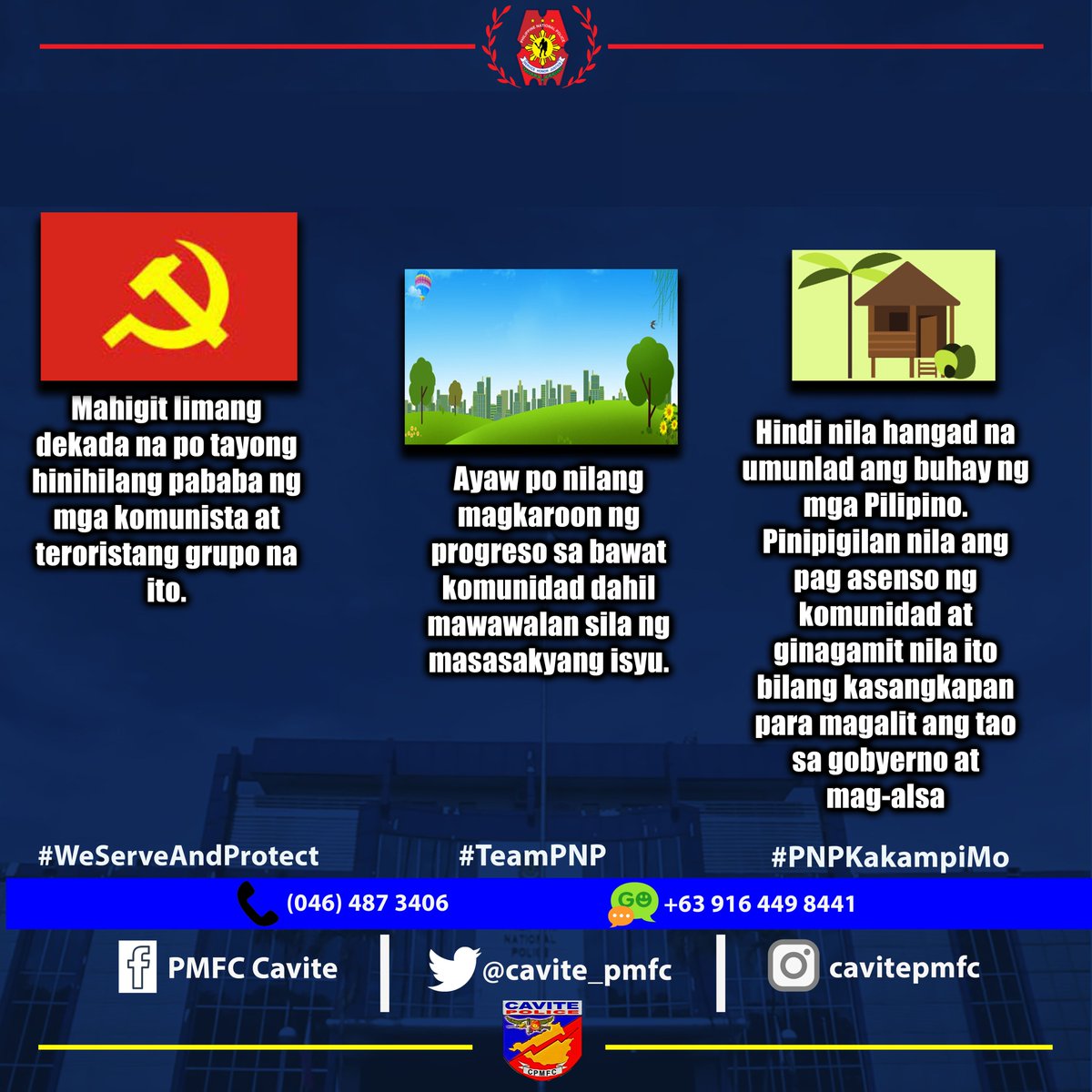 #SerbisyongTapat
#SerbisyongMayMalasakit
#AlagangPNP
#WeServeAndProtect
#PNPKakampiMO
#TeamPNP