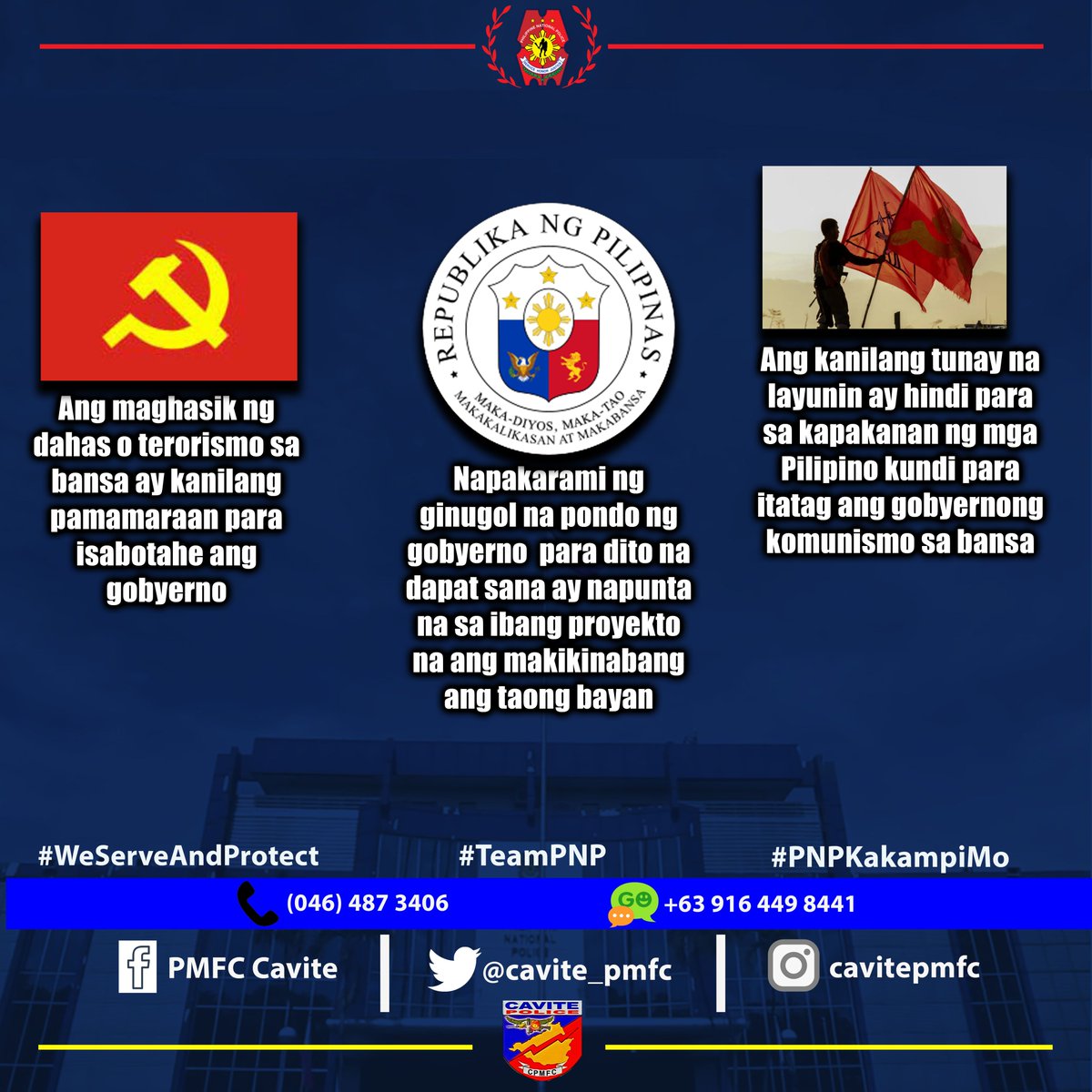 #SerbisyongTapat
#SerbisyongMayMalasakit
#AlagangPNP
#WeServeAndProtect
#PNPKakampiMO
#TeamPNP