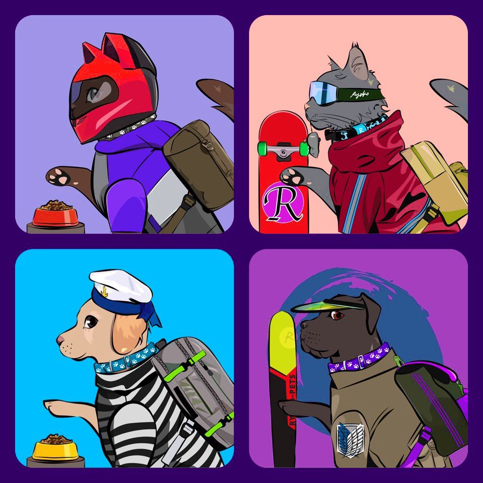 RyokooNFT's tweet photo. 🎴Travel Companions-"RyokōPets" 🐾

▪️4,444 | FREE MINT | Coming 3rd of July $ETH 💸

📋 Ryokō Holders + WL = Free Mint 

🔹Enter here: https://t.co/bopv6XQiUc 

🔹Turn Notifications ON (🔔)

.....
#NFT #NFTs #FreeMint #icytools #NFTCollection https://t.co/GYtQFRv4Vl