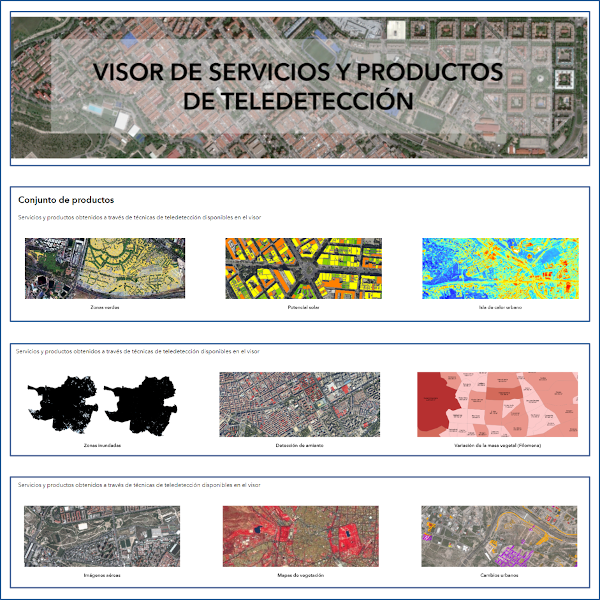 geoportalmadrid's tweet photo. El 🆕 portal de imágenes satélite 🛰️ te ofrece servicios temáticos 👇

✅Potencialidad solar de cubiertas
✅Isla de calor urbana
✅Zonas inundadas
✅Variación de masa arbórea

🤩https://t.co/QsKtX1vFpb

Te ayudamos a interpretar los datos 🔎 https://t.co/DCaCVJdKhy