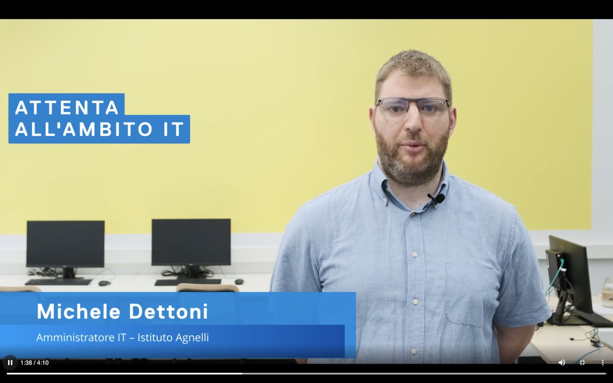 lucarallo's tweet photo. L'Istituto Agnelli, da sempre attento all'ambito IT, ha scelto @DellTechItaly per studiare le esigenze tecnologiche e ricevere la miglior offerta tecnologica. Scopri come Dell Technologies sostiene la scuola che si rinnova in questa #DellTechCase https://t.co/O5MUEzEOO7 #adv https://t.co/OkSIb7yoN8