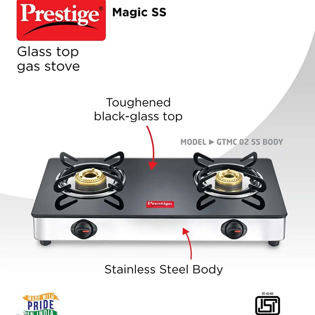 A2Amiya's tweet photo. Total price:- 3,595
Buy Now ➡️ https://t.co/q7cmS2zwYR
My website ➡️ https://t.co/Ig5ZpPATjj
Prestige Magic 2 Burner Gas Stove Stainless Steel Body GTMC 02 SS, Black, Manual (More Details)👉https://t.co/q7cmS2zwYR https://t.co/kJTXqKNDoN
