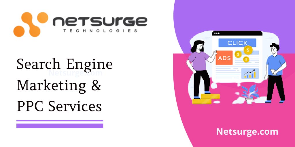 netsurgetech's tweet photo. #SEMservices are a key component of a strong #digitalmarketing strategy. When used together, organic and paid search strategies drive meaningful business advantages and sustainable digital growth. https://t.co/4IR45CBpuM