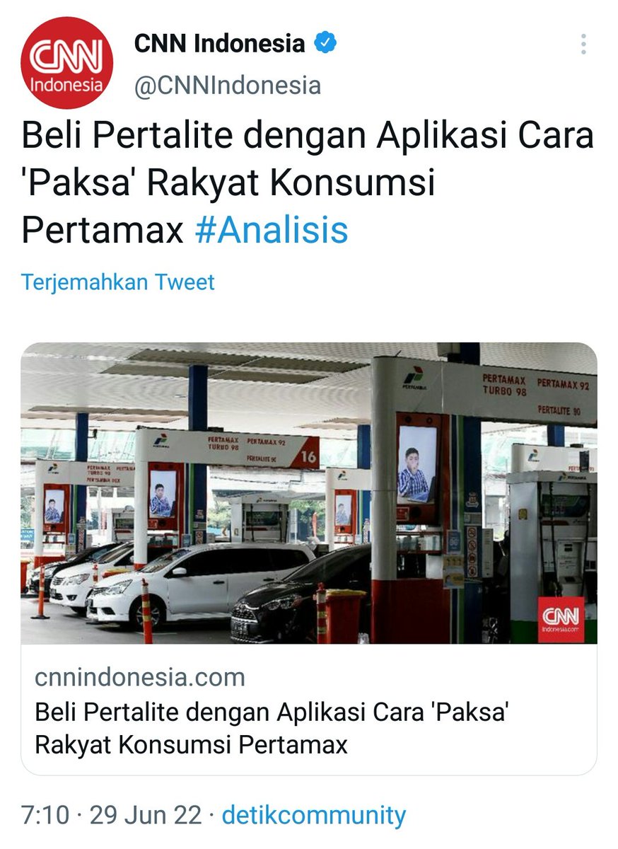 Belagu pakai aplikasi segala!
Bilang aja kalau rakyat disuruh beli Pertamax