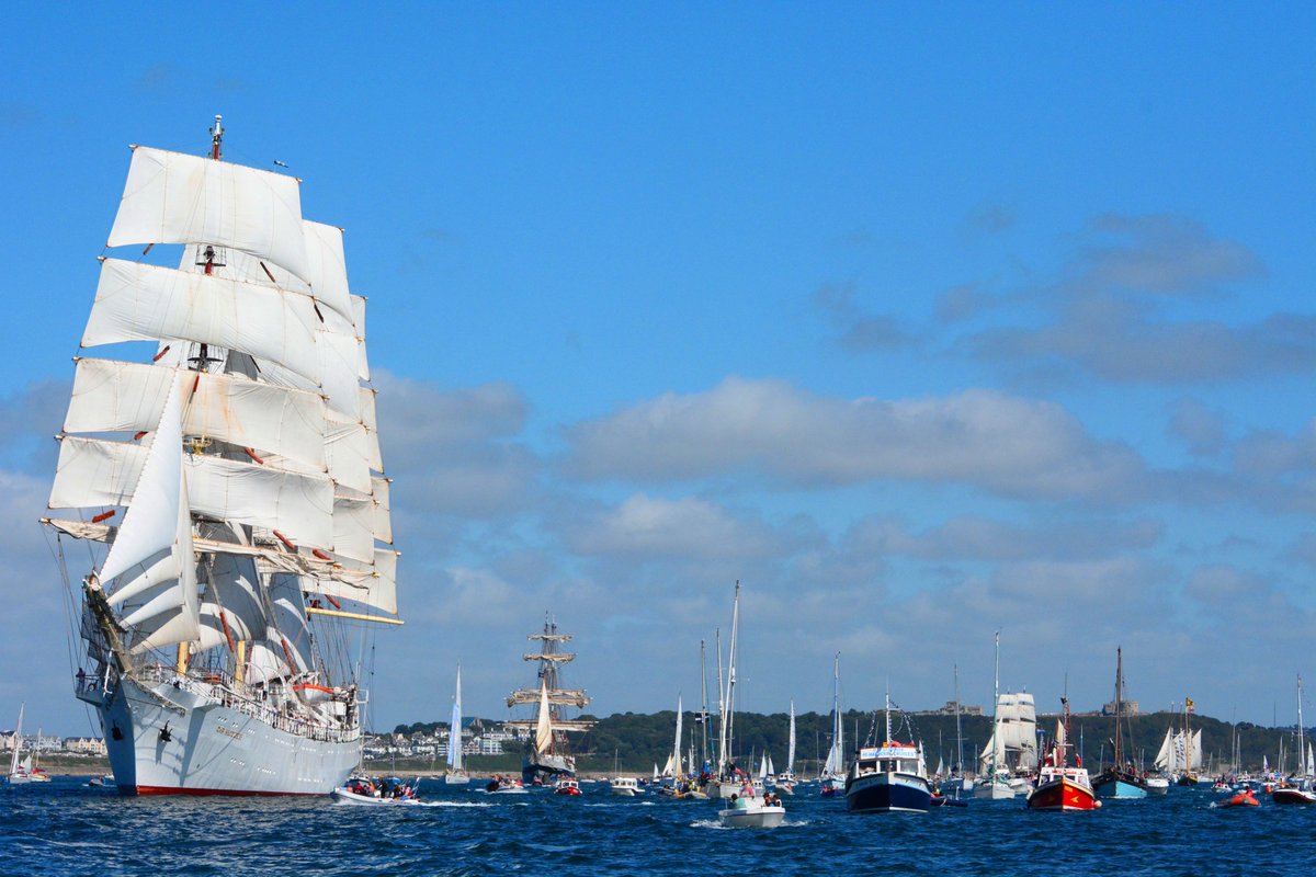 tallships_race's tweet photo. Tall Ships are coming back! For the first time in 9 years, Falmouth will once again host the start of the prestigious Tall Ships Race, Magellan Elcano. For details visit https://t.co/8wWPeJyhIZ #lovefalmouth #cornwall #sailtraininginternational #tallships #coastalliving #swisbest https://t.co/jm4XkSUQmo