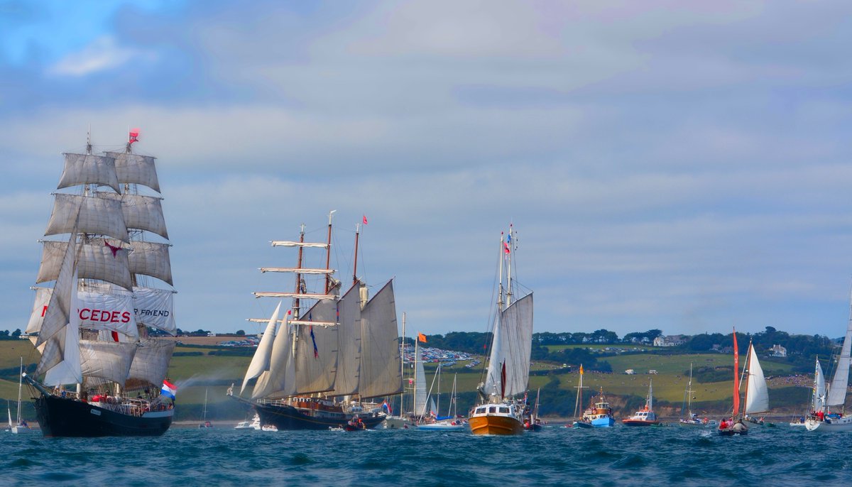 tallships_race's tweet photo. Tall Ships are coming back! For the first time in 9 years, Falmouth will once again host the start of the prestigious Tall Ships Race, Magellan Elcano. For details visit https://t.co/8wWPeJyhIZ #lovefalmouth #cornwall #sailtraininginternational #tallships #coastalliving #swisbest https://t.co/jm4XkSUQmo