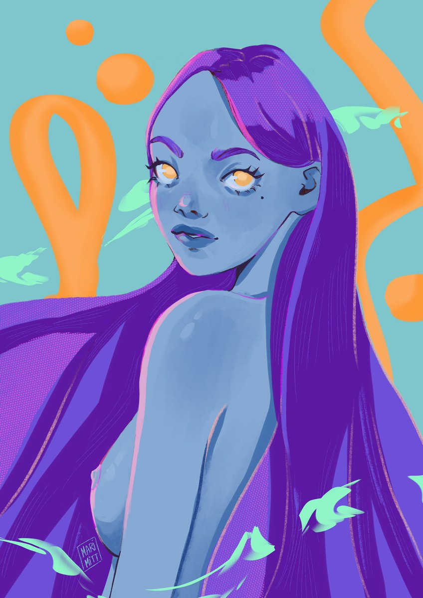 MittMari's tweet photo. Good morning #NFTCommunity 💜
There are 300 of us!🎊 so happy and grateful!
May everyone have a great day! 
Salacia is still my favourite girl 🤩 https://t.co/9vVhWk8UXA