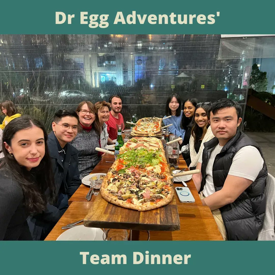 DrEggAdventures's tweet photo. It's a wrap!
Always egg-cellent to acknowledge the contribution of our @Macquarie_Uni pace program interns and supervisors at the end of semester @verace_pizzeria @LiaZalums @iristorm
Well worth the metre-long pizza π
#lawinterns #mediainterns #MQPace #research #socialmedia https://t.co/xlVpm9d3Nn