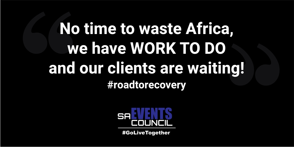 The lifting of restrictions on events means that our way forward is clear, if cautious.

Our industry came together out of necessity, but we choose to stay together to restore our industry.

#roadtorecovery