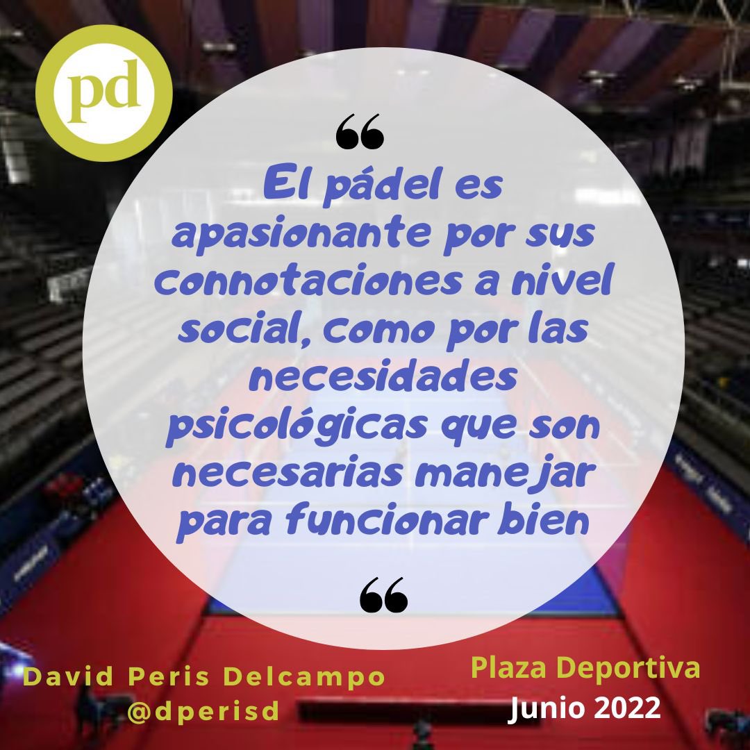“La pasión y gestión psicológica en el pádel, para todos los públicos”, y se viene <a href="/WorldPadelTour/">World Padel Tour</a> a Valencia … en <a href="/plazadeportiva_/">Plaza Deportiva</a> <a href="/PadelCV/">Federación de Pádel de la Comunitat Valenciana</a> <a href="/FDMValencia/">FDM Deporte València</a> <a href="/Psicopadel/">Psicologiadelpadel</a> plazadeportiva.valenciaplaza.com/la-pasion-y-ge…