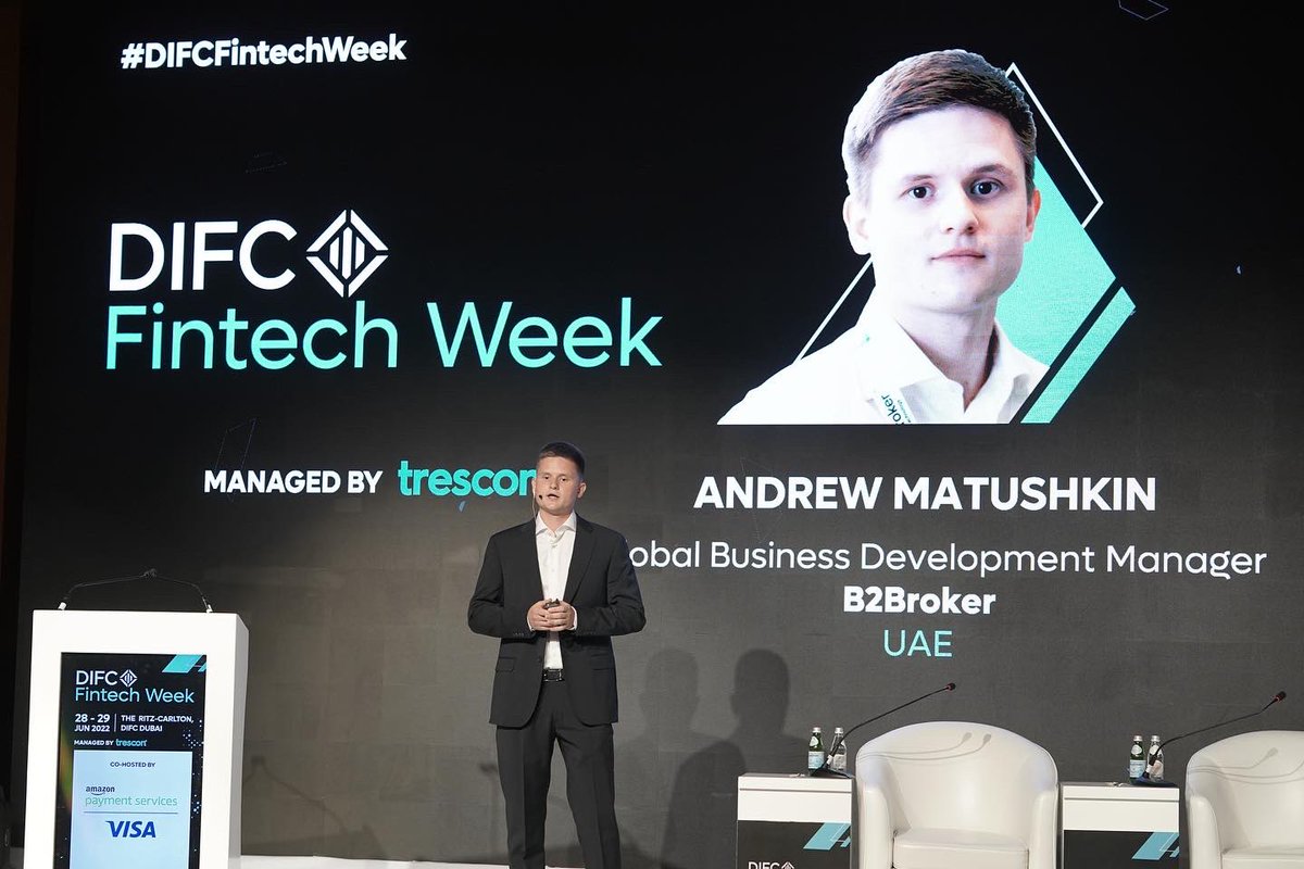 DIFC's tweet photo. Snippets highlighting some of our best captured moments at #DIFCFintechWeek! https://t.co/UbOotmjzi4