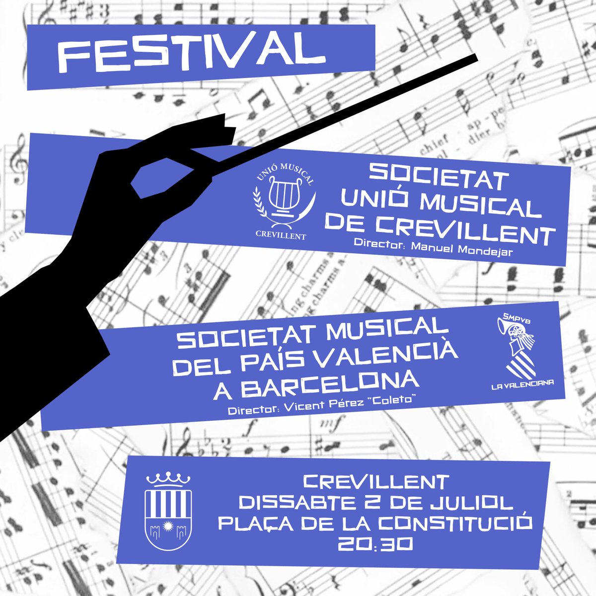 Aquest dissabte estarem a Crevillent amb SUM Crevillent!