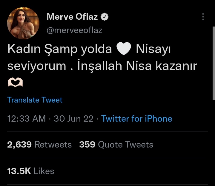 Buraya şampiyon olup tek kadın şampiyon unvanı  olan bir kadın
Nisanın şampiyon olmasını istiyor işte 0 ego, işte kadın dayanışması