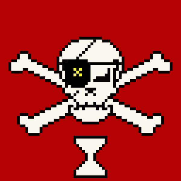 Collect your pirate flags
follow⏩ like❤ retweet🔃
The Skulls Flag Crew Collection #270 
Enmanuelle Wynne Red, Black Patch
opensea.io/assets/matic/0…
#NFT #NFTCommunity #NFTs #NFTProject #NFTCollector #pixelart