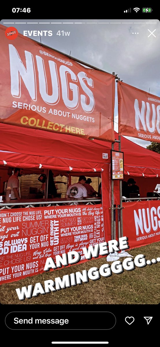 sharonesiroglu's tweet photo. Check @seriousnugs out at @F1 @SilverstoneUK  this week a business built up during the pandemic through hard work 💜 https://t.co/PuURNKrsUU