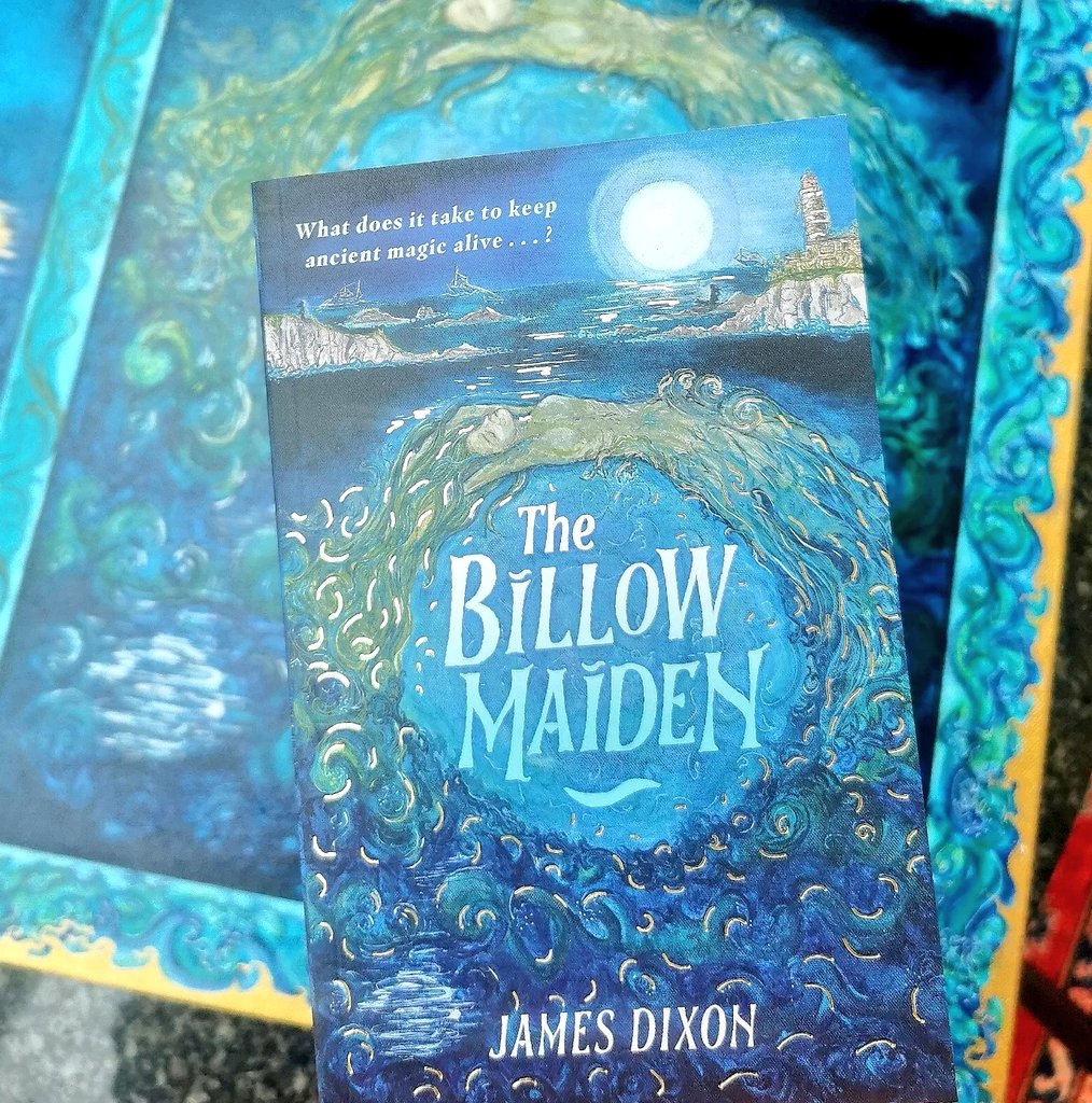 autumnrosewell's tweet image. 🌊🌟GIVEAWAY!🌟🌊
It&apos;s ONE WEEK to go until The Billow Maiden by @James_D_Dixon is published. I have ONE COPY, with hand-painted edges, and a tiny gold-leaf Guppy fish, to give-away.

🌟To enter, RT, tag a friend, and follow me, James and @guppybooks by Thursday, 7pm on 7th July.