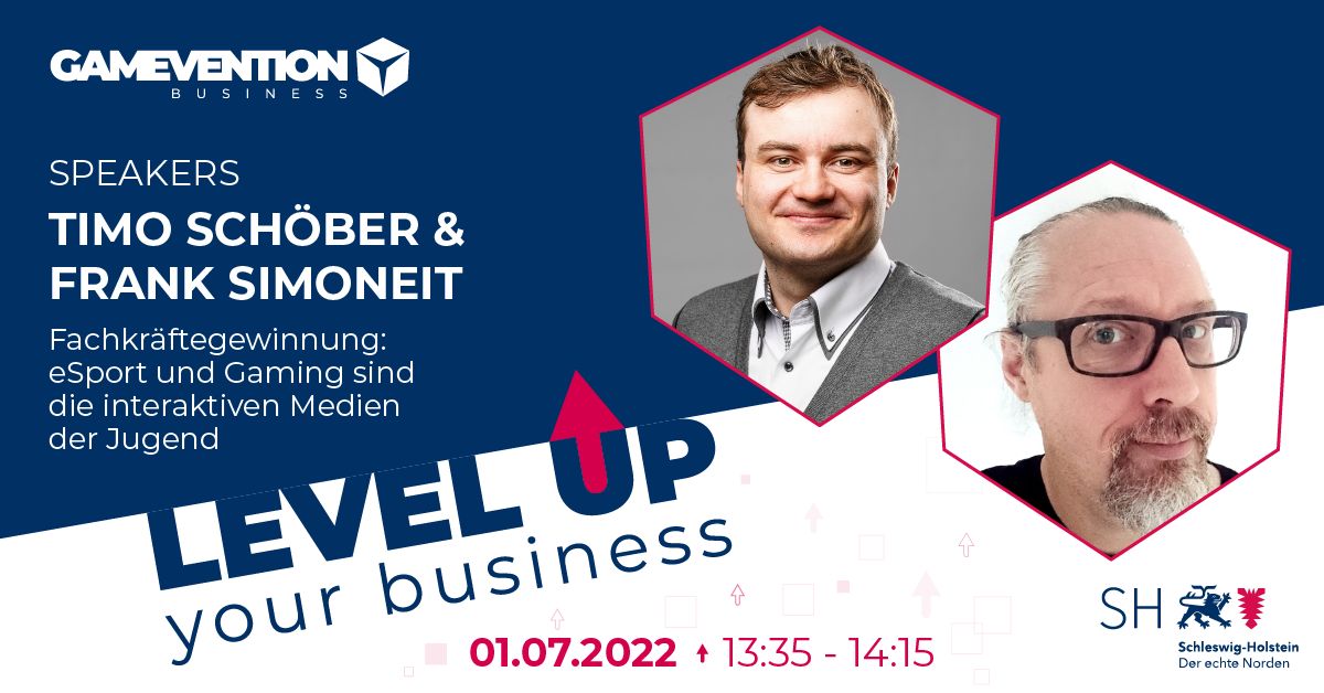 Wir sehen uns morgen auf der <a href="/gamevention_/">GAMEVENTION</a> <a href="/Land_SH/">Schleswig-Holstein</a>❗️🎮Euch erwarten Einblicke in das Potenzial von #ESport für moderne #Personalarbeit und wie wir das mit <a href="/lvlupHR/">lvlup!HR Team</a> gewinnbringend nutzen! Wir freuen uns auf spannende Gespräche mit Euch 💬