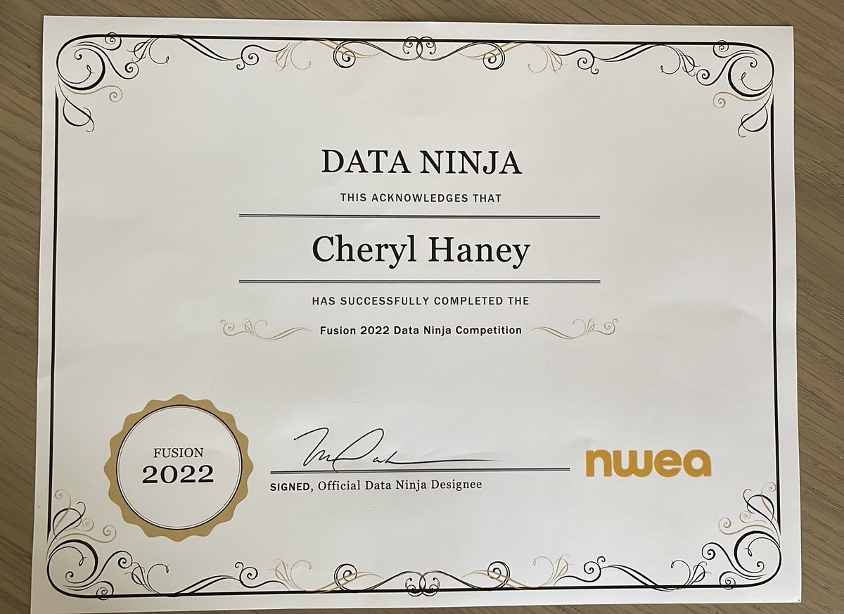 What an amazing day from Haka’s <a href="/brewerhm/">Hamish Brewer</a> to Data Ninjas 🥷 thank you #NWEAFusion  <a href="/NWEA/">NWEA</a> 2nd 🏆 feeling amazingly supported and proud #IAmACS #ACSLearns <a href="/acsabudhabi/">ACS Abu Dhabi</a>