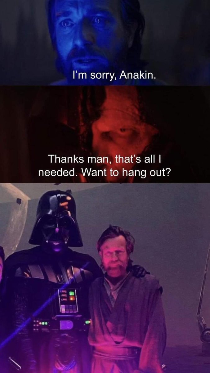 TheSWU's tweet image. Let’s let Qui-Gons be Gui-Gons. #ObiWanKenobi