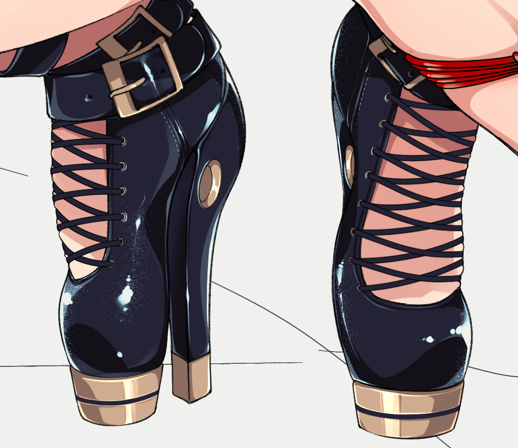 靴を光らせるっていう性病に罹ってる気がする。
アズレンの靴とてもむずかしい(1枚目) 