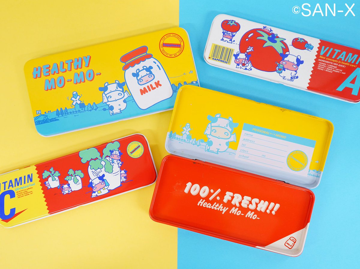 懐かしグッズ紹介！#うちのコみてみて 本日は「ヘルシーモーモー」の缶