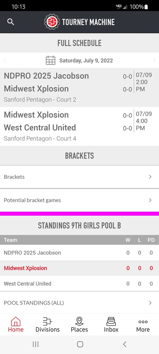 XplosionMidwest's tweet photo. Tough draw and bracket for next weekends @SanfordPentagon Summer Slam.  @nd_pro @WCUHoops https://t.co/abBi5ddJry