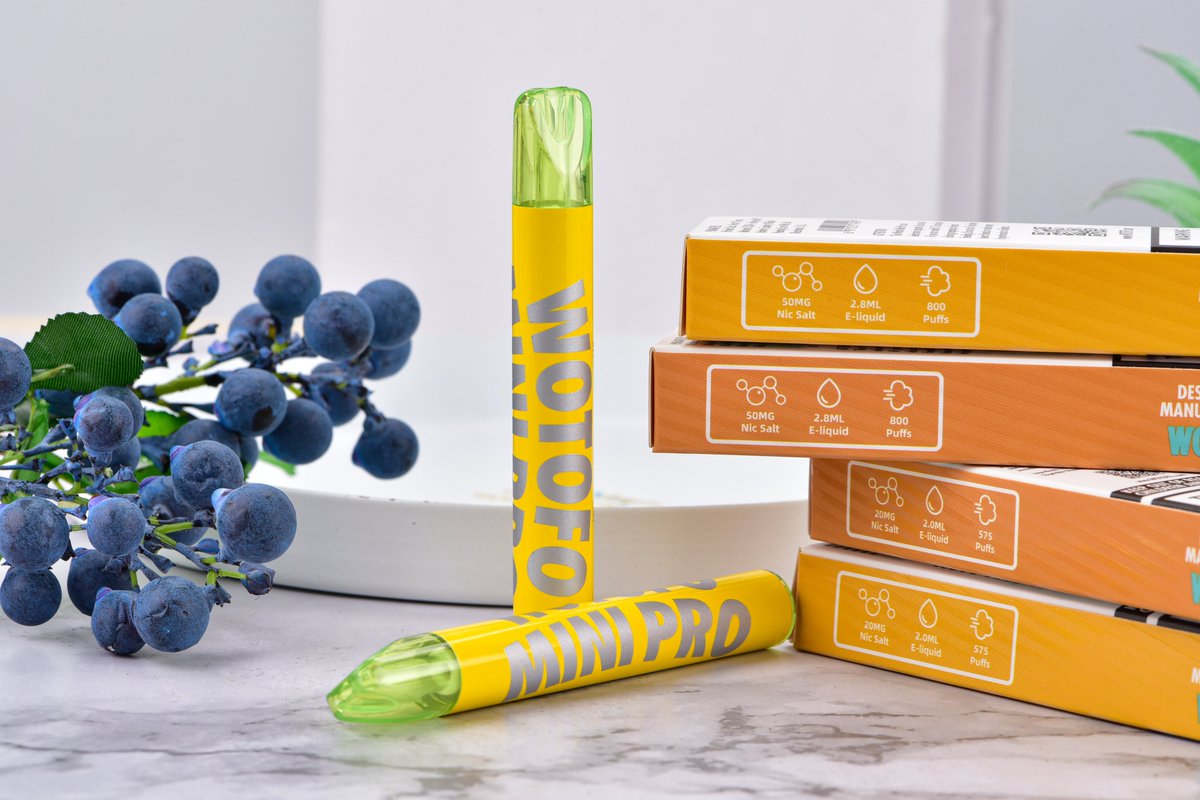 wotofoofficial's tweet image. 🔥Wotofo Mini pro🔥
With amazing design and choice of flavours you can't go wrong!

#wotofo #minipro #wotofomini #wotofominipro #800puffs #InstaVapers #VapePic #Vapour #VapeKit