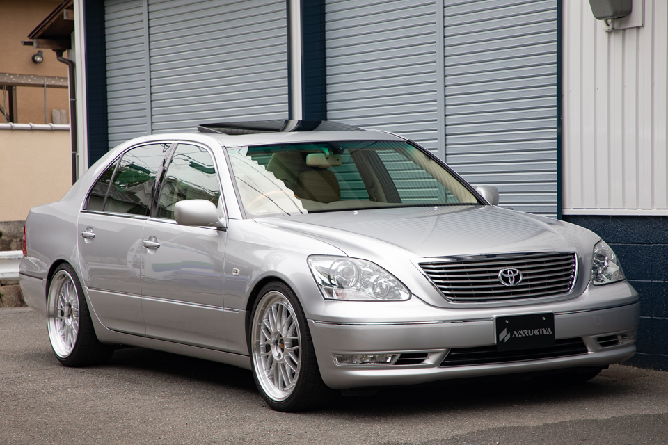 なるき屋 新規入庫 Ucf30後期セルシオ Er仕様 実走行14 700km 車検受けたて令和６年６月まで 修復歴無し 純正ナビ アイボリー本革エアシート サンルーフ s Lm インチ Tein Edfc付き車高調 フルセグ 禁煙仕様車 オークション評価4 5点 低走行で内