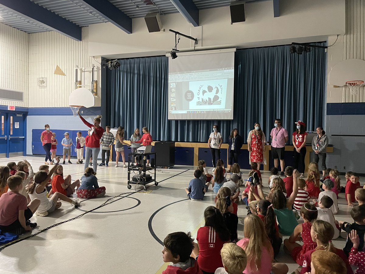 Final assembly of the school year! We recognized students with citizenship awards and thanked our departing staff members. Way to go wolves! Have an amazing summer break! ❤️🌞🕶