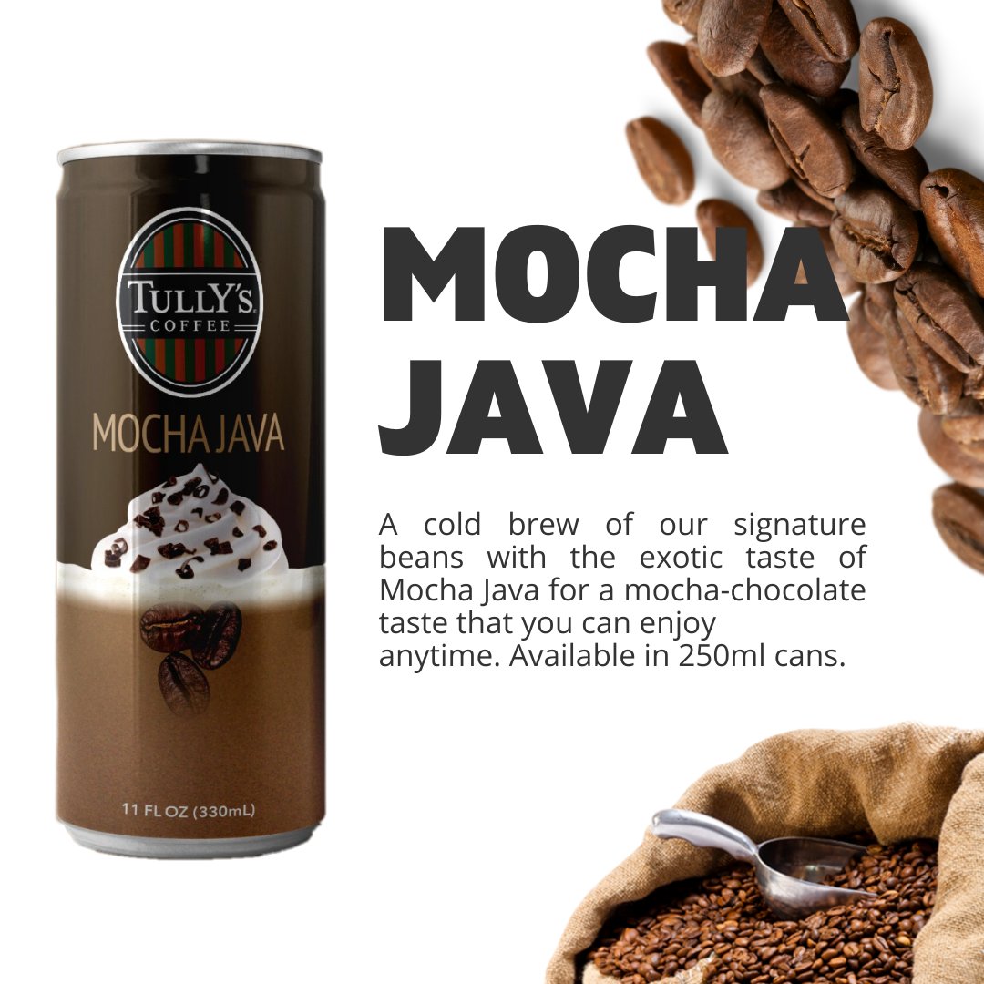 It's a yes for canned Mocha Java by Tully's Coffee! Enjoy this yummy drink for an easy fix of mocha-chocolate taste your can enjoy. 

Order yours thru <a href="/aniexpress/">ANI EXPRESS TRANSPORT INC</a>: aniexpress.1ani.com.ph

#TullysCoffeePH #TullysCoffeePhilippines