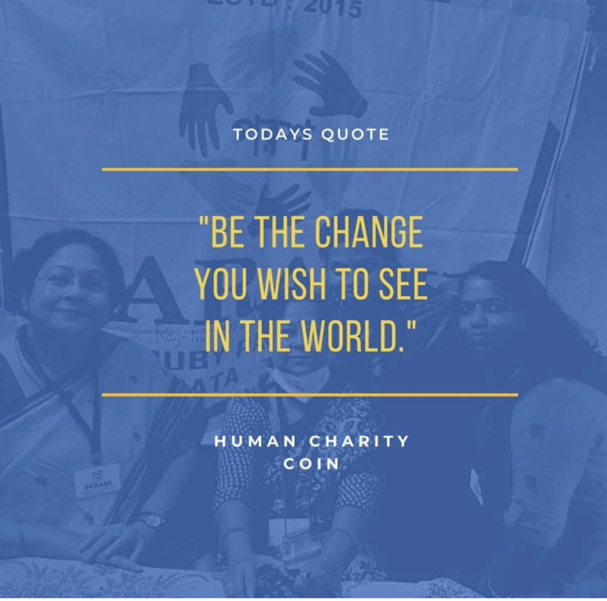 Come #bethechange with #HumanCharityOrganization.

#5013cStatus #NonProfit #Crypto #Charity