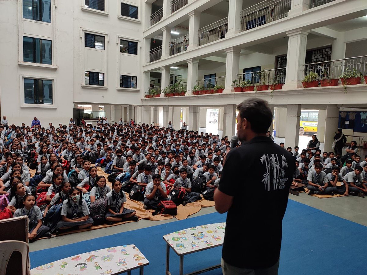 ncseerc's tweet photo. We conducted #snake #awareness program at Radiant International #School. Principal, Mr.Tushar Parmar enthusiastically supported us throughout the planning and execution of the program. Very happy to see school integrating such #important life #skills in their curriculum 🙂#surat https://t.co/GtzhctwAhi