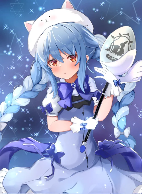 #今月描いた絵を晒そう
ぺこら 