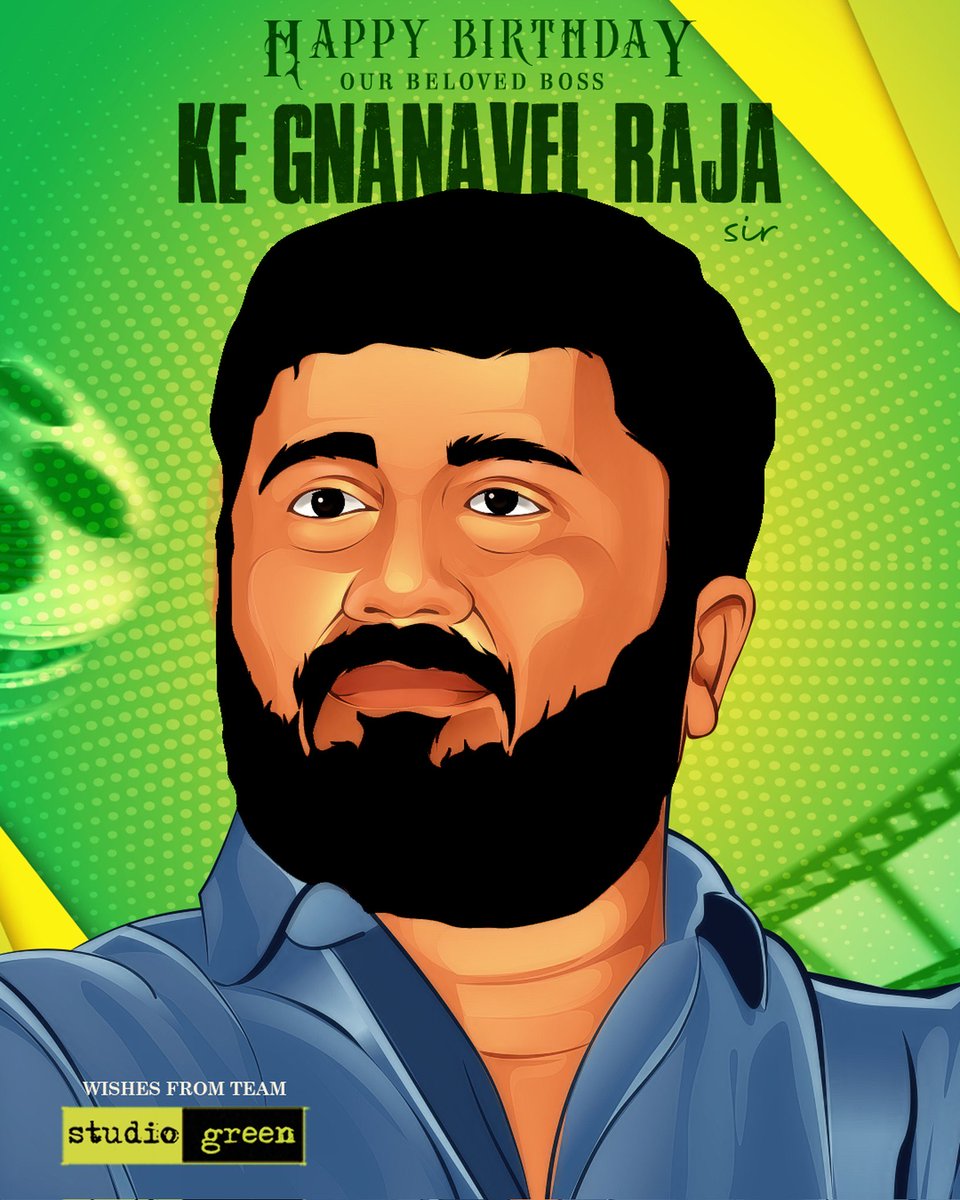 Wishing you a very happy birthday @kegvraja sir ♥️🙏🏼 #HBDKEGnanavelRaja #HappyBirthdayKEGnanavelRaja @StudioGreen2