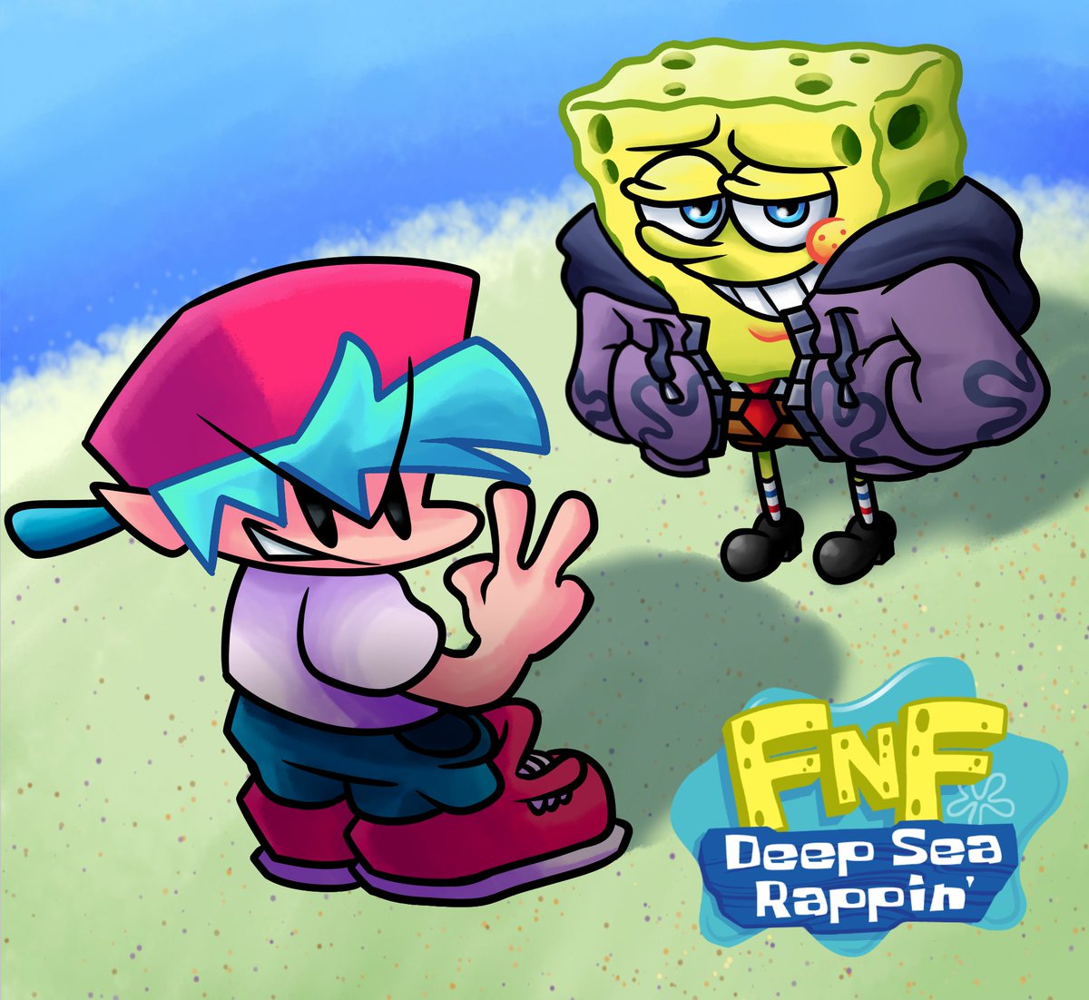 FNF Deep Sea Rappin' tweet media
