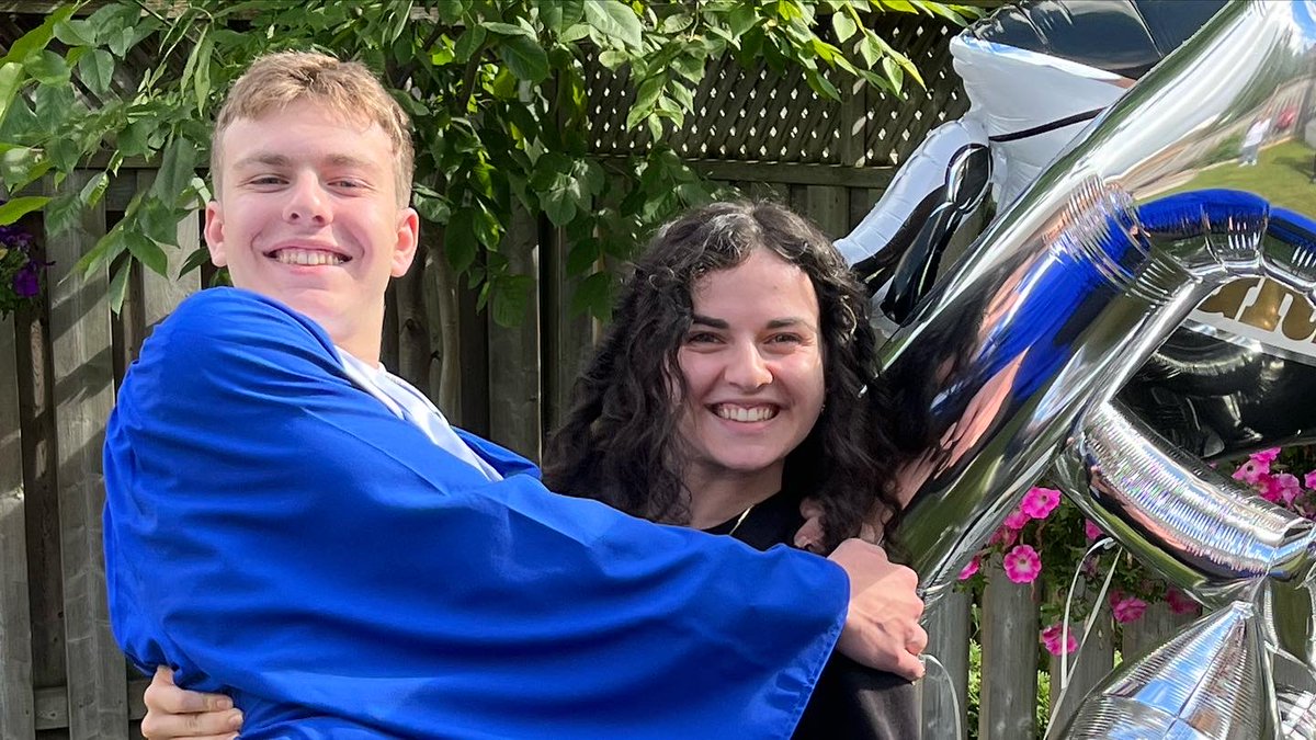 AraYeremian's tweet photo. It was a great Graduation day for my boy Arden! Off to College he goes to become a Carpenter. Something he’s passionate & excited about. Proud of you and excited for you my boy!
#Graduation #ClassOf2022 @MHS_YRDSB #MapleHighSchool #Carpentry @GBCollege #GeorgeBrownCollege https://t.co/JaPibZQGG4