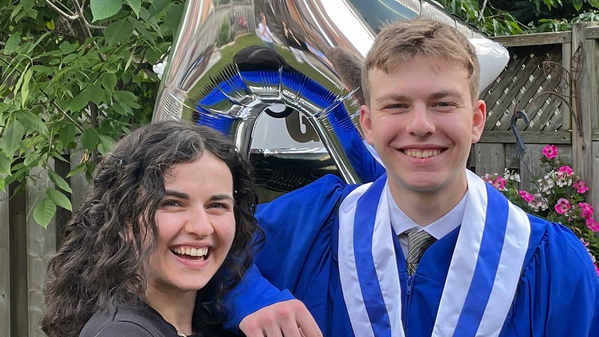 AraYeremian's tweet photo. It was a great Graduation day for my boy Arden! Off to College he goes to become a Carpenter. Something he’s passionate & excited about. Proud of you and excited for you my boy!
#Graduation #ClassOf2022 @MHS_YRDSB #MapleHighSchool #Carpentry @GBCollege #GeorgeBrownCollege https://t.co/JaPibZQGG4