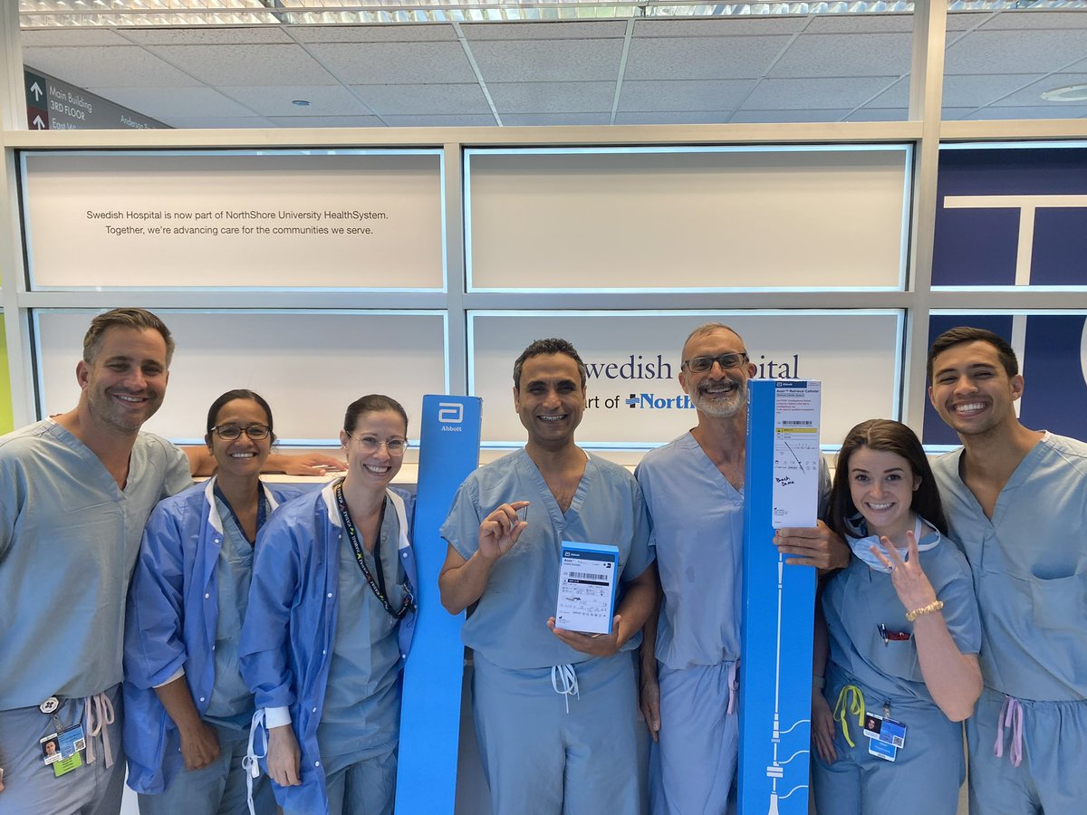 HanyDemo's tweet image. Excited to be the first hospital system in Illinois to implant the new AVEIR leadless pacemaker. What a great and exciting technology that will benefit our patients. We implanted 3 #AVEIR today. #forwardtogether @NorthShoreWeb @SwedishChicago @AbbottCardio @AbbottGlobal