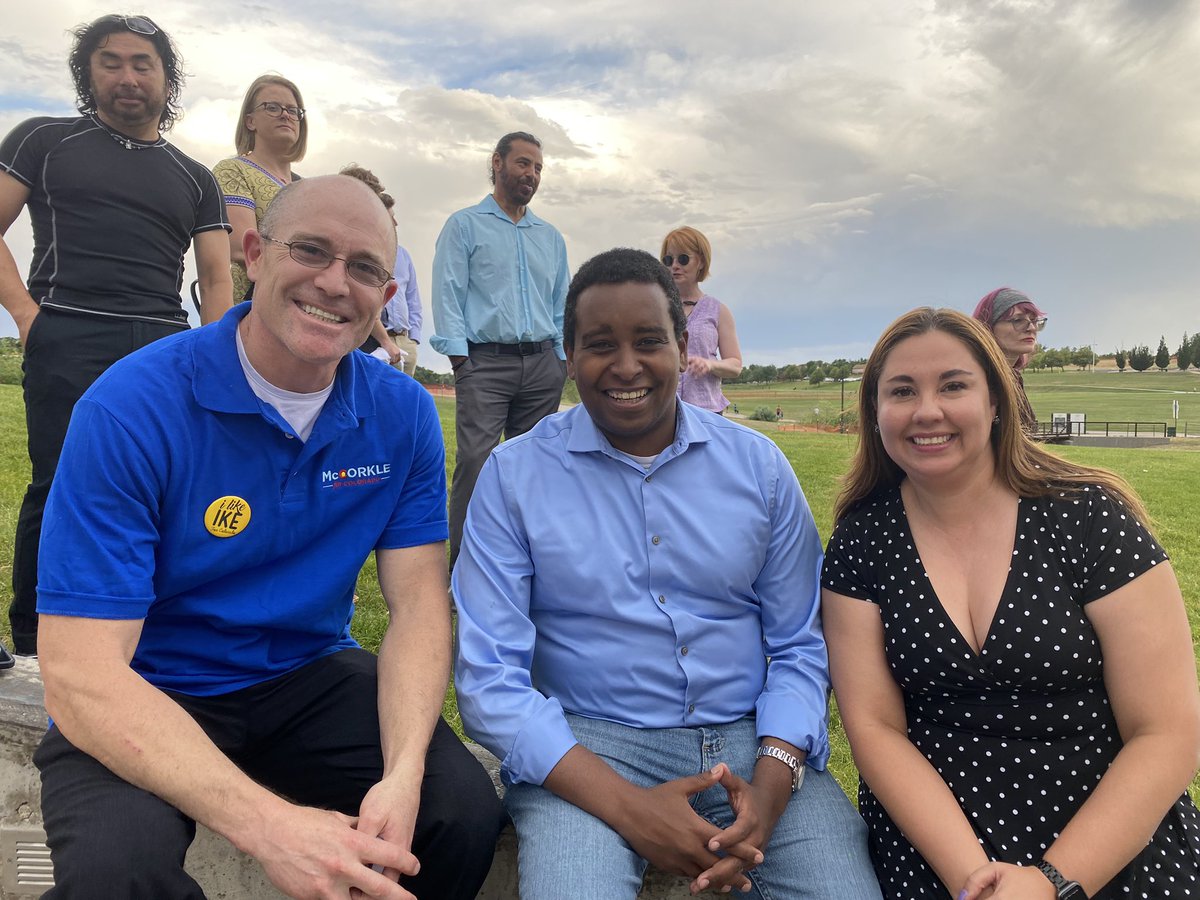 Ike4CO's tweet photo. Was honored to have the opportunity to say a few words at the kick off for the coordinated campaign held in Colorado’s 8th Congressional District this evening 

Appreciate the invitation @coloradodems 

#welikeike #togetherforcolorado #getthebuckout #cd4orbust #ClimateActionNow https://t.co/O8SOIYkWRh