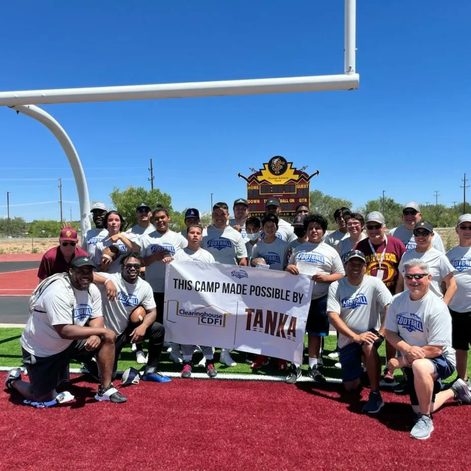 Football for Life Camp 2022
Santa Fe Indian School
It was great to have the Duke City Gladiators come out and coach up the players!