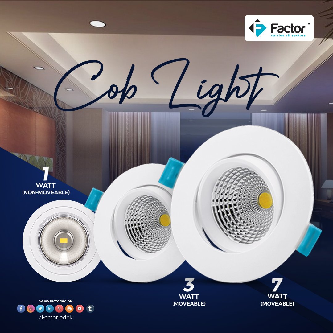 Factorledpk's tweet photo. These low-watt LED COB lights provide a bright daylight white light and high luminous efficiency.
Buy Now at https://t.co/7XSSddytbk or π +92 330 2525290 | +92 322 8256205
#FactorLEDpk #LEDlights #LEDbulbs #OutdoorLighting #IndoorLighting #HomeLighting #FactoryLighting https://t.co/dbx1MRt9Aa