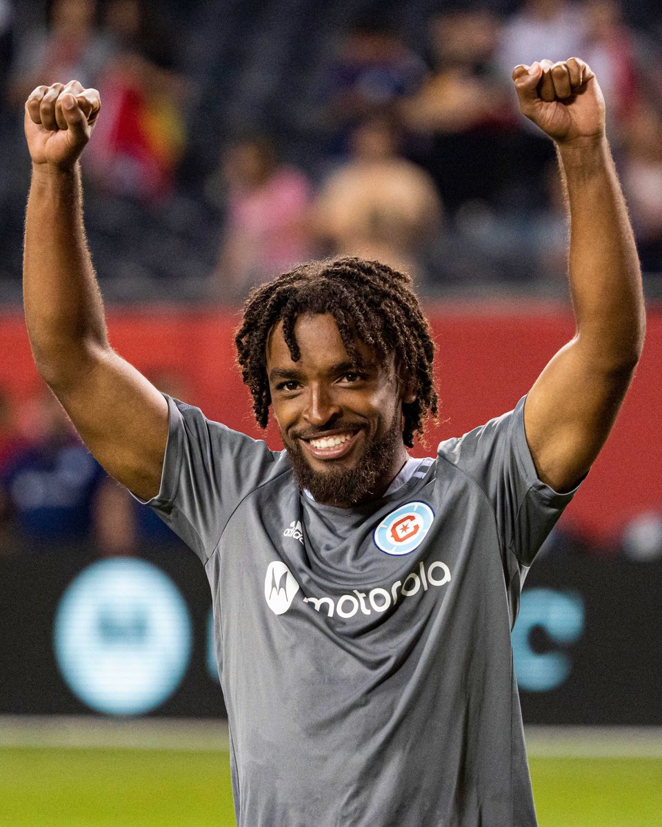 ChicagoFire's tweet photo. Andre Reynolds grew up in South Loop. Tonight he started his first match at Soldier Field.
Chicago kid living his dreams. https://t.co/WAGGVBo5se