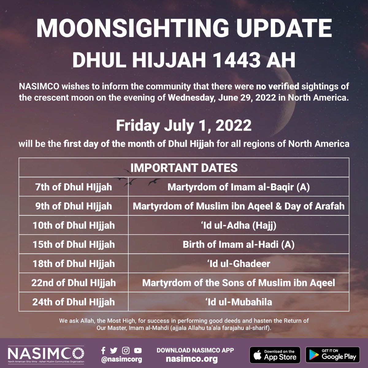 nasimcorg's tweet photo. Moon-sighting 🌙 #nasimco https://t.co/qtPKzaij5y
