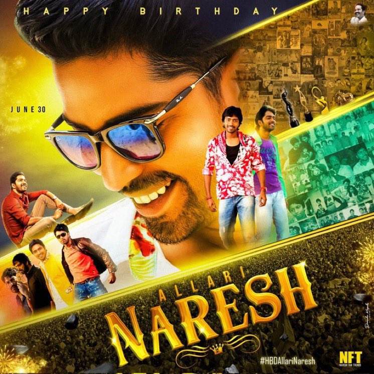 ActorMaanas's tweet photo. Happy Birthday #AllariNaresh garu 🎊

All the best for upcoming projects ♥️ https://t.co/pW2IyaWrJL