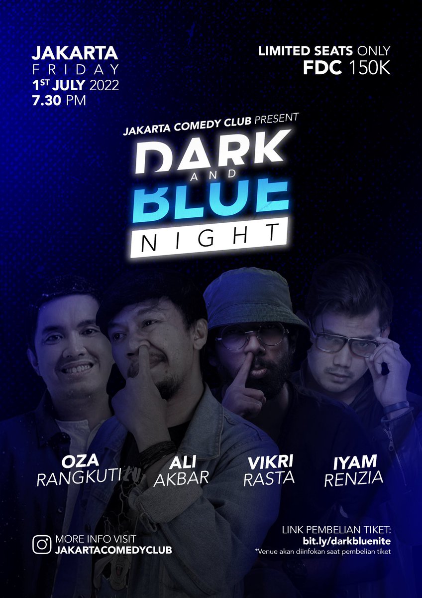 KEJUTAN LAGI!
Ticket OTS: 200K
Tapi kalo beli 2 bareng temen/pasangan, jadi 350K

Ditunggu, sampe ketemu besok di Sams Angel Coffee &amp; Bistro yaaa! 😍