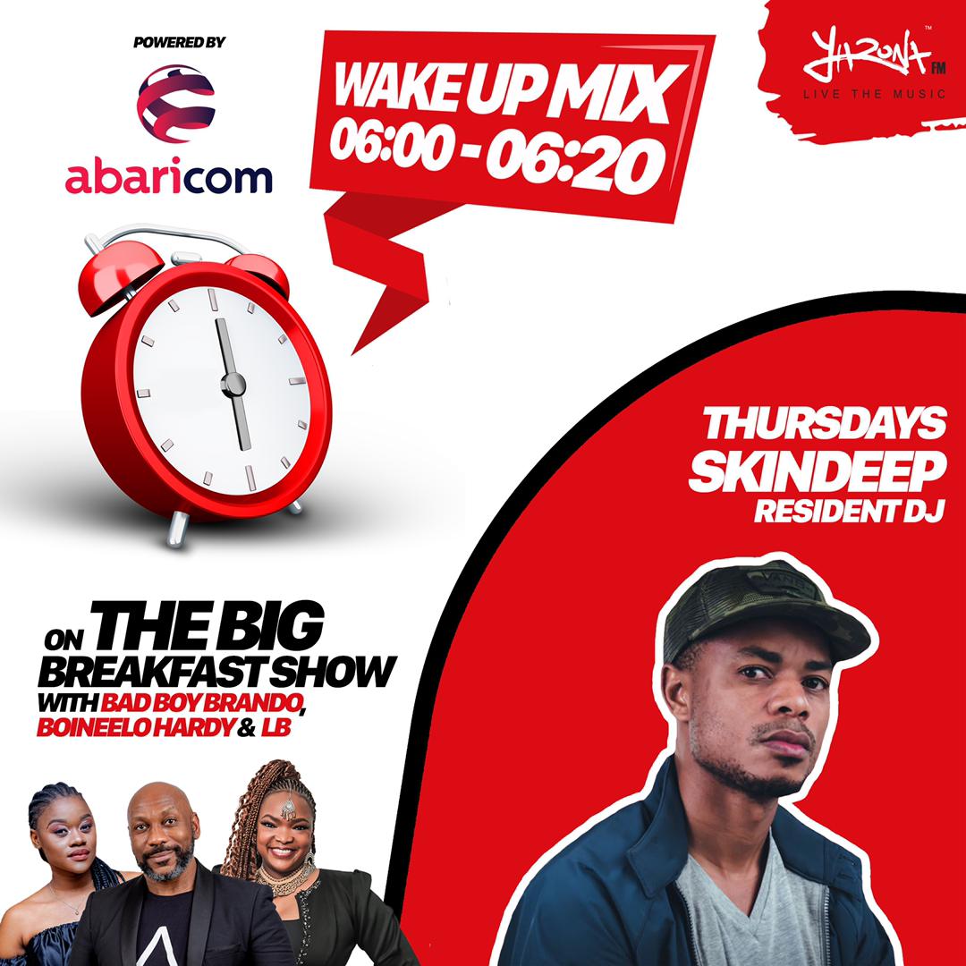 yaronafm's tweet photo. A BIG man is a BIG man!  #TributeThursday on #TheBigBreakfastShow goes out to a true Hit-maker, LEGEND @Skizo!! 🎧🎶🙌🏽 @SkindeepJD is on #WakeUpMix powered by @AbariCom_BW

📲Whatsapp: +267 3911066
📲SMS : 16106
☎️Studio Line: +267 3911066 
🖥 DStv Channel 917 https://t.co/rR2s5WhQ4w