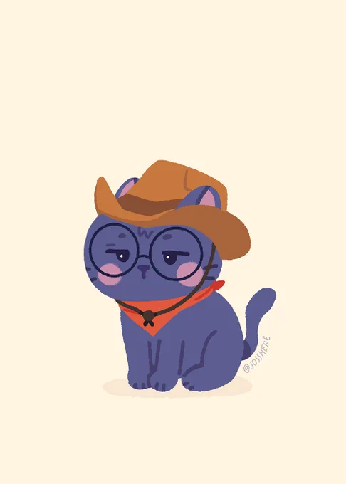 like a cowboy 